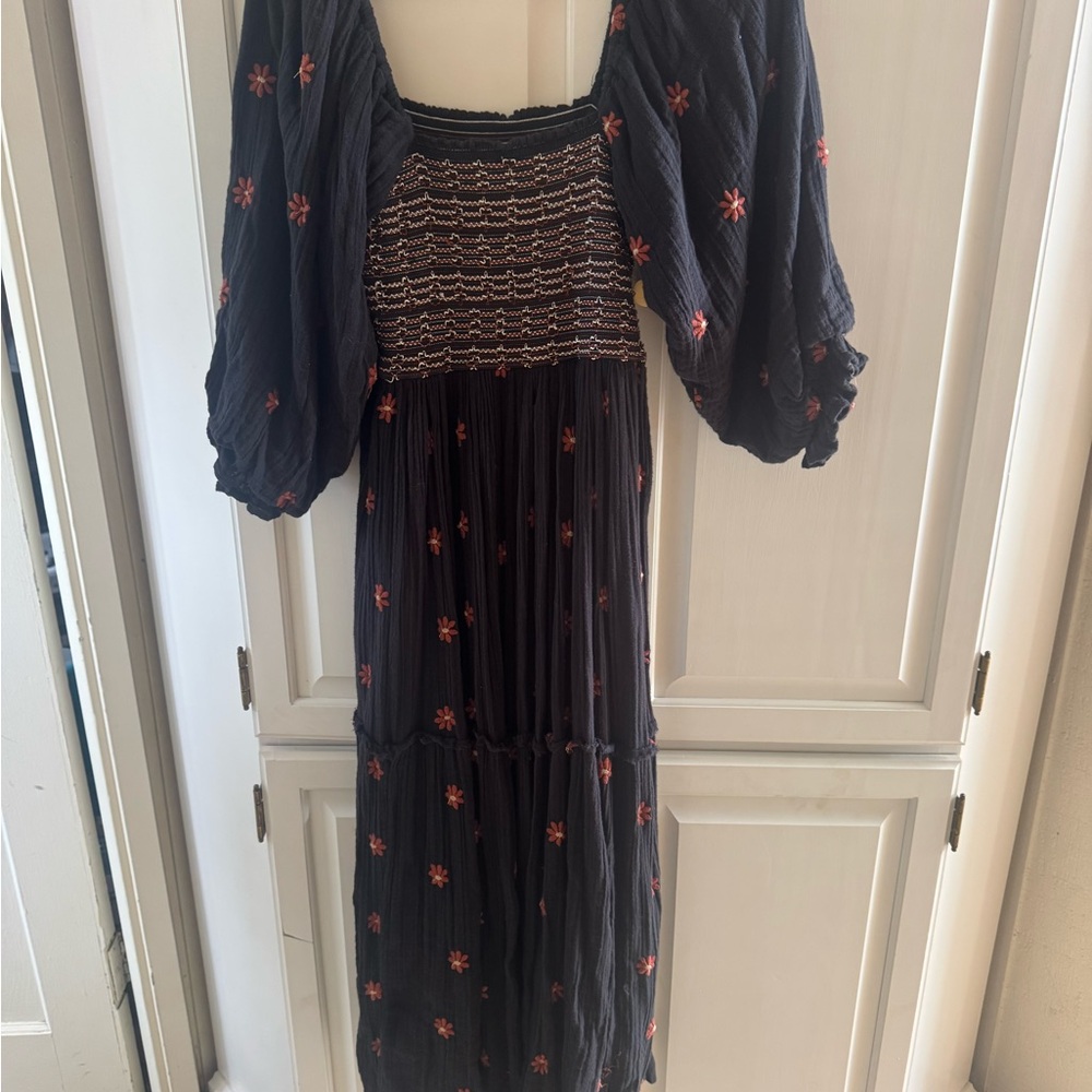 Free people Dahlia Embroidered Maxi Dress - Picture 5 of 8